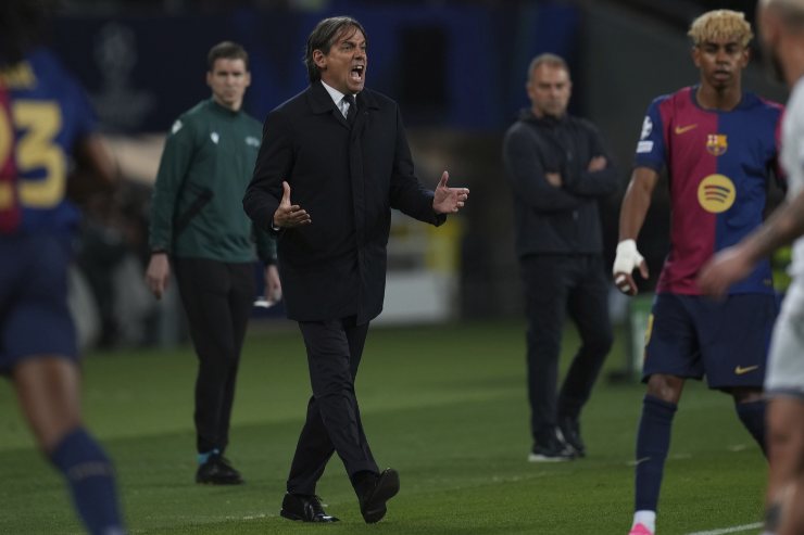 Inzaghi urla a bordocampo