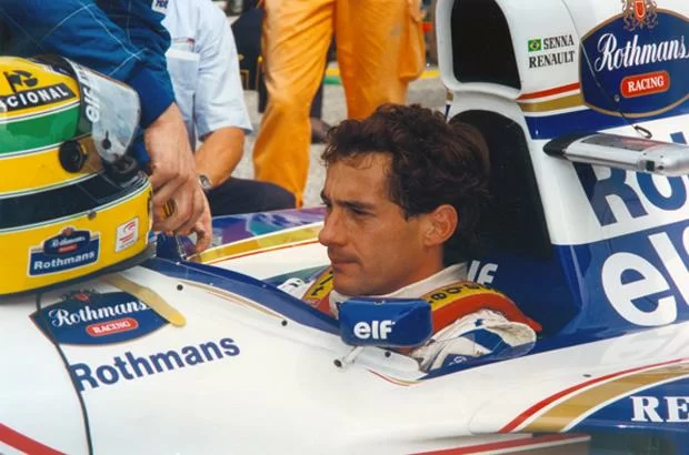 La partenza di Ayrton