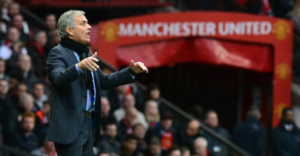 José Mourinho all'Old Trafford