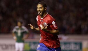 Alvaro Saborio, centravanti della Costa Rica