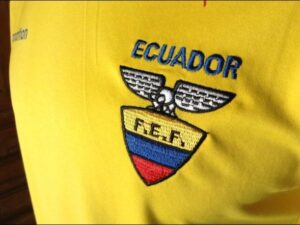 Lo stemma della federazione ecuadoregna