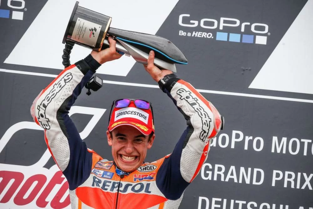 MotoGP, le pagelle del GP del Sachsenring: Marquez “SachseKing”, Rossi e Lorenzo annaspano