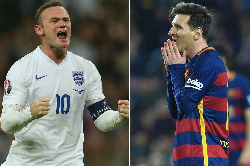 Rooney e Messi: onori e oneri della fascia di capitano