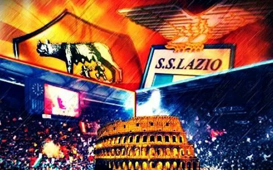 Il derby di Roma : quando la passione fa rima con amore