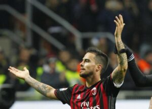 Foto LaPresse/Spada 20 Novembre 2016 Milano (Italia) Sport Calcio Milan vs Inter - Campionato italiano di calcio Serie A TIM 2016/2017 - Stadio "Giuseppe Meazza" Nella foto : suso esultanza dopo gol 1-0 Photo LaPresse/Spada November 20, 2016 Milan (Italy) Sport Soccer Milan vs Inter - Italian Football Championship League A TIM 2016/2017 - "Giuseppe Meazza" Stadium In the pic: suso celebrates after scoring 1-0