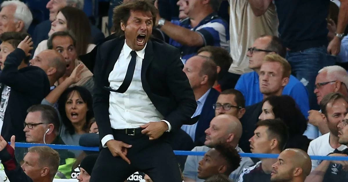 Altro SHOW di Antonio Conte in panchina, il Chelsea segna e lui…