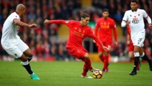 LIVERPOOL-WATFORD 6-1 / Firmino palla al piede 