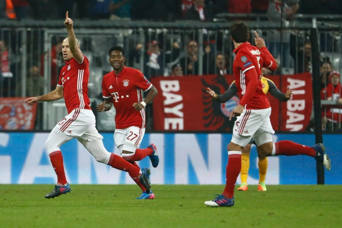 Troppo Bayern, l’Arsenal è un colabrodo: 5-1 all’Allianz Arena