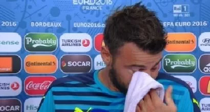 Barzagli commovente dopo l’eliminazione azzurra