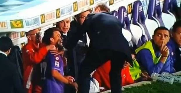 Delio Rossi vs Ljajic, scontro a suon di pugni