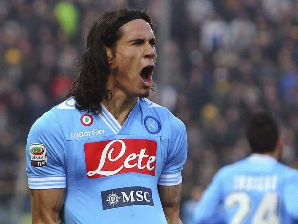 Cavani contro il Dnipro, Trevisani impazzisce