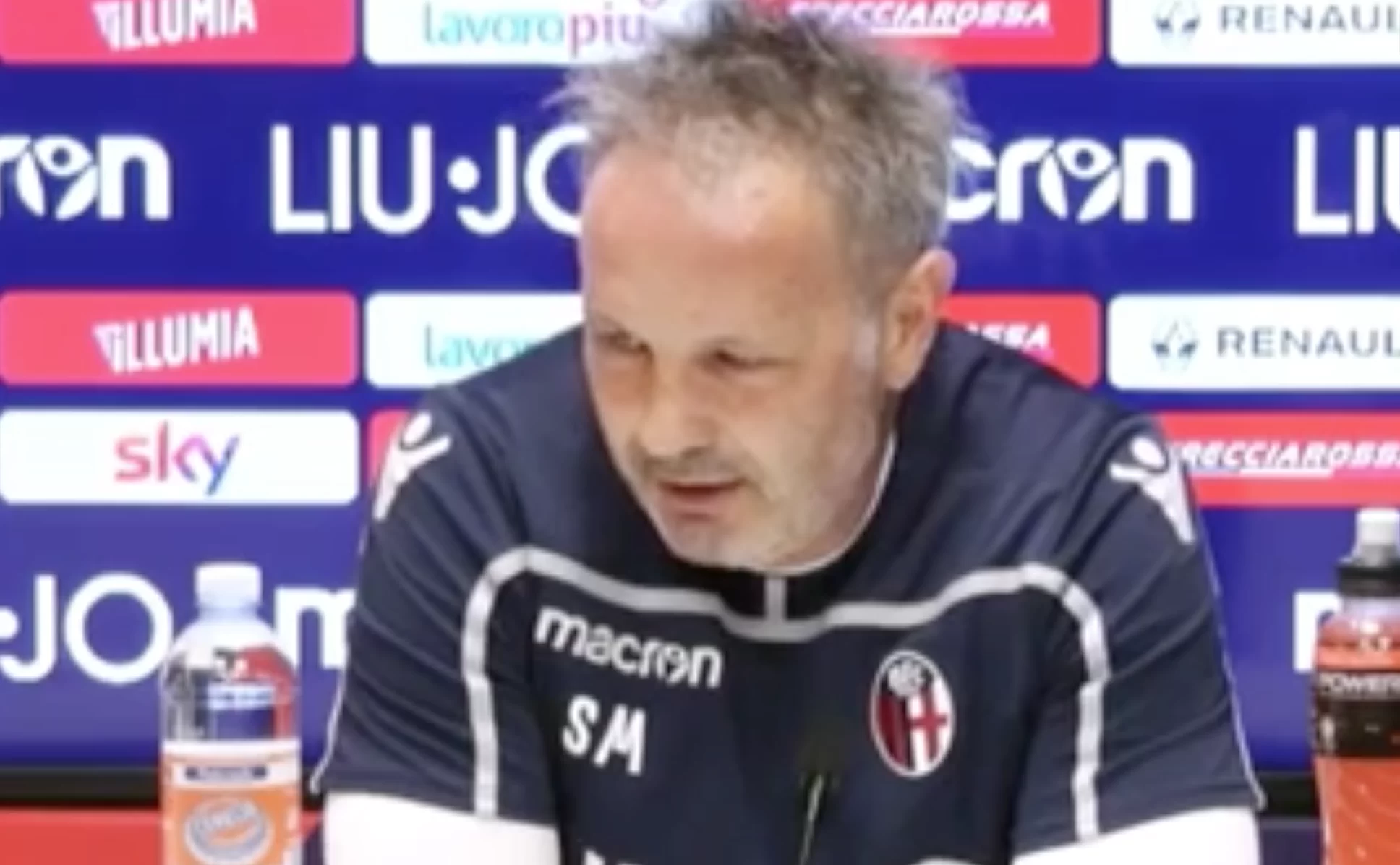 Mihajlovic: “Gasperini non deve permettersi, se lo faceva a me non aveva più il dito!”