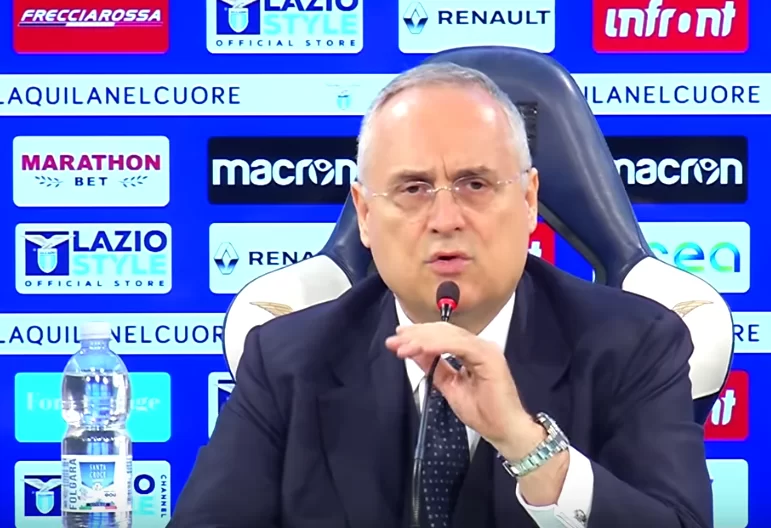 Lotito torna a parlare di Parma-Lazio: “Ogni accusa è priva di fondamento. Abbiamo meritato la vittoria”