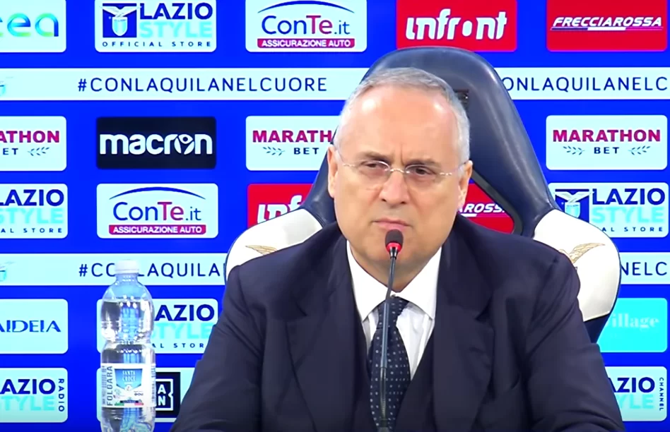 Caso tamponi Lazio, rischio 6 punti di penalizzazione e inibizione per Lotito