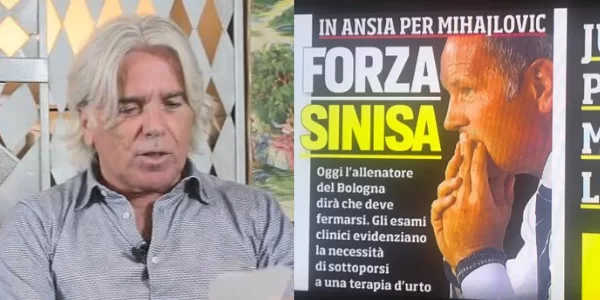 Zazzaroni su Mihajlovic: “Dovevo fare una scelta, ho fatto quella sbagliata. Gli ho mandato un messaggio, meglio un rimorso che una macchia nel cuore”