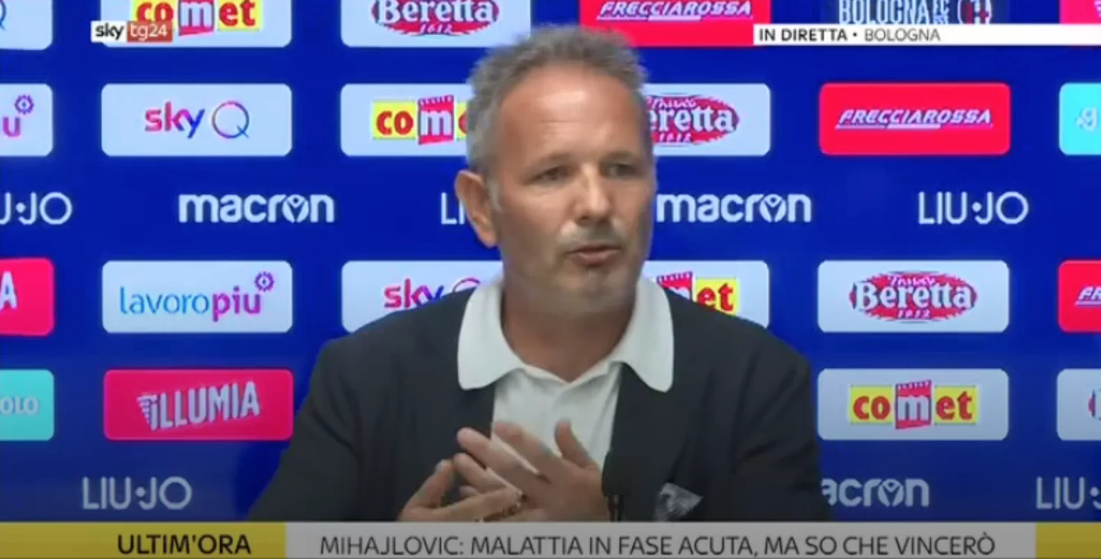 Bologna, Mihajlovic sulla sua salute: “Sto bene, forse anche meglio di prima”