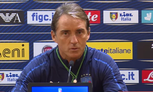 Mancini: “Resto qui con gli italiani. L’inno sarà un’emozione splendida”