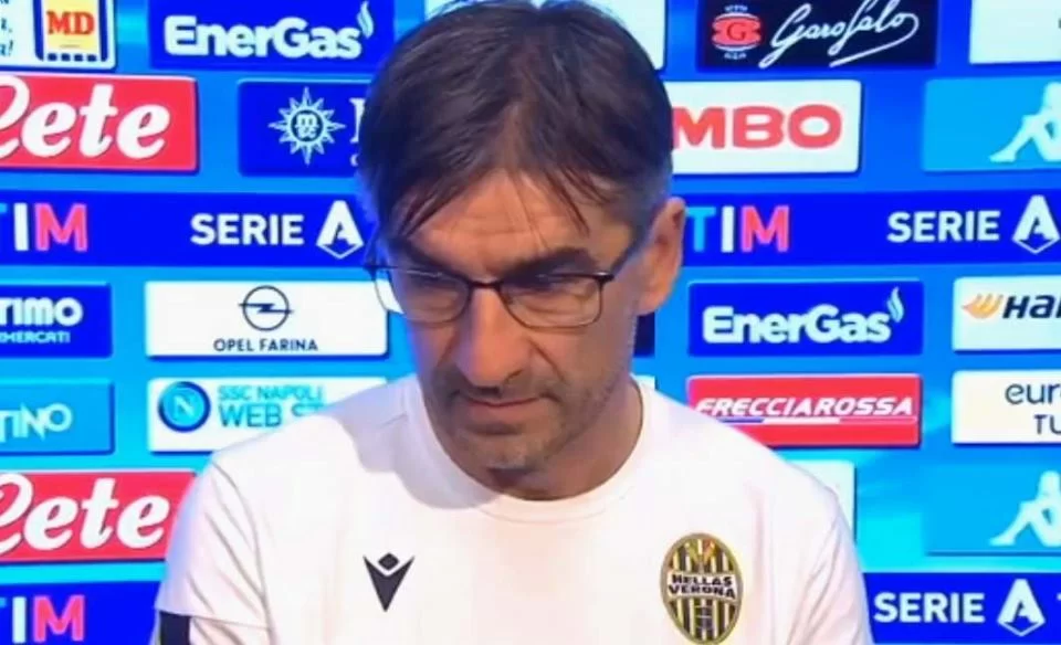 Verona, lieve mancamento per Juric nel post partita