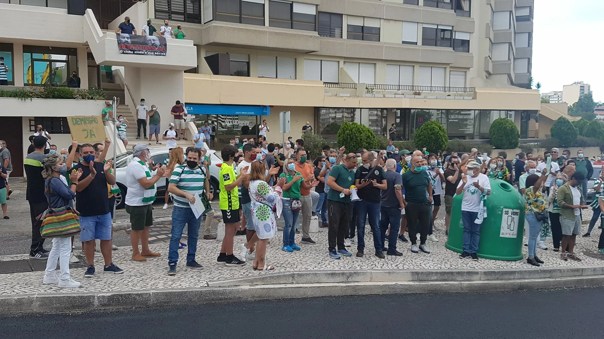 Proteste Sporting Lisbona