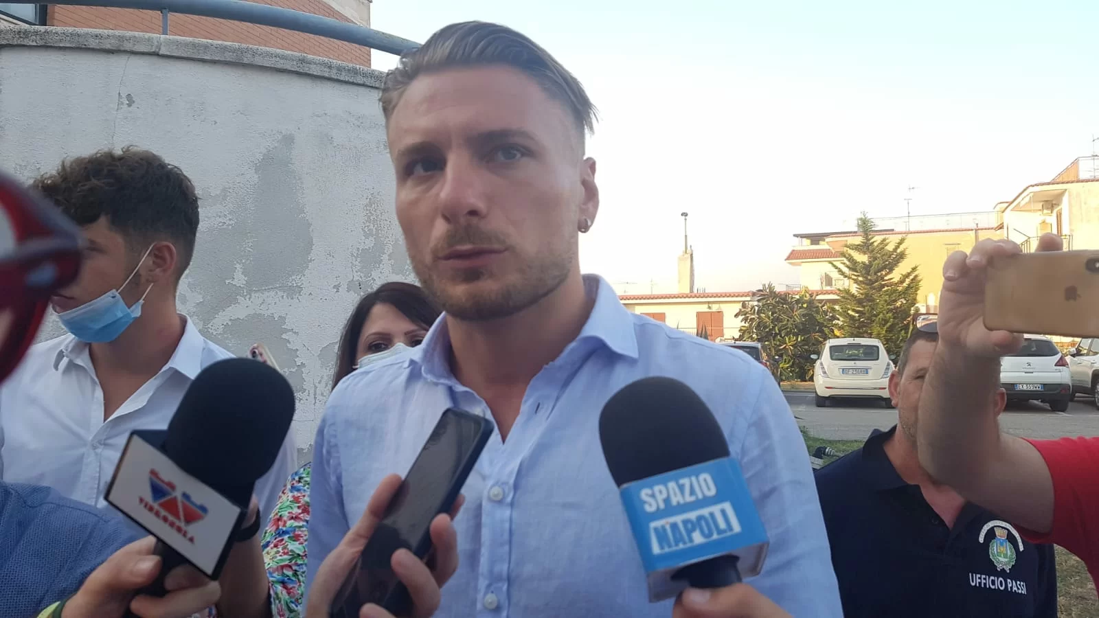 Lazio, Ciro Immobile convocato per la gara con la Fiorentina