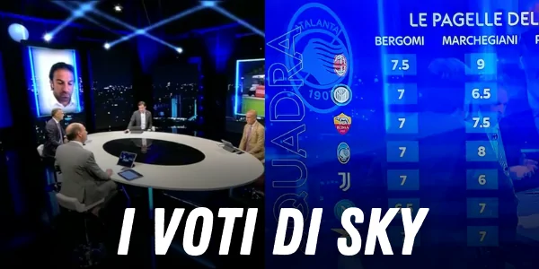 A Sky danno i voti al girone d’andata: ottime Milan e Atalanta, Inter e Juve poco oltre la sufficienza (FOTO)
