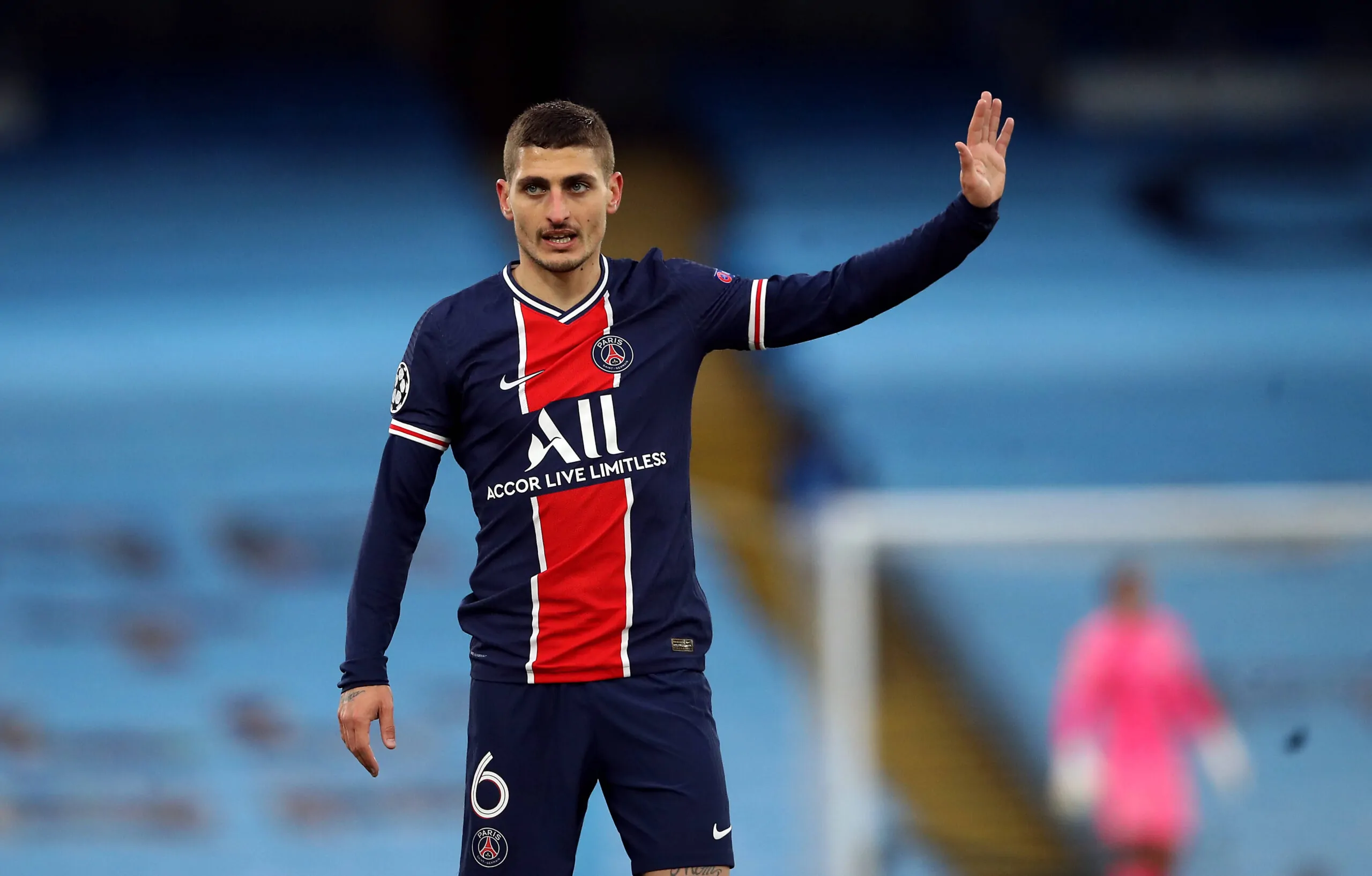 Infortunio Verratti: lesione al collaterale mediale del ginocchio. Out 4-6 settimane, Europeo a rischio