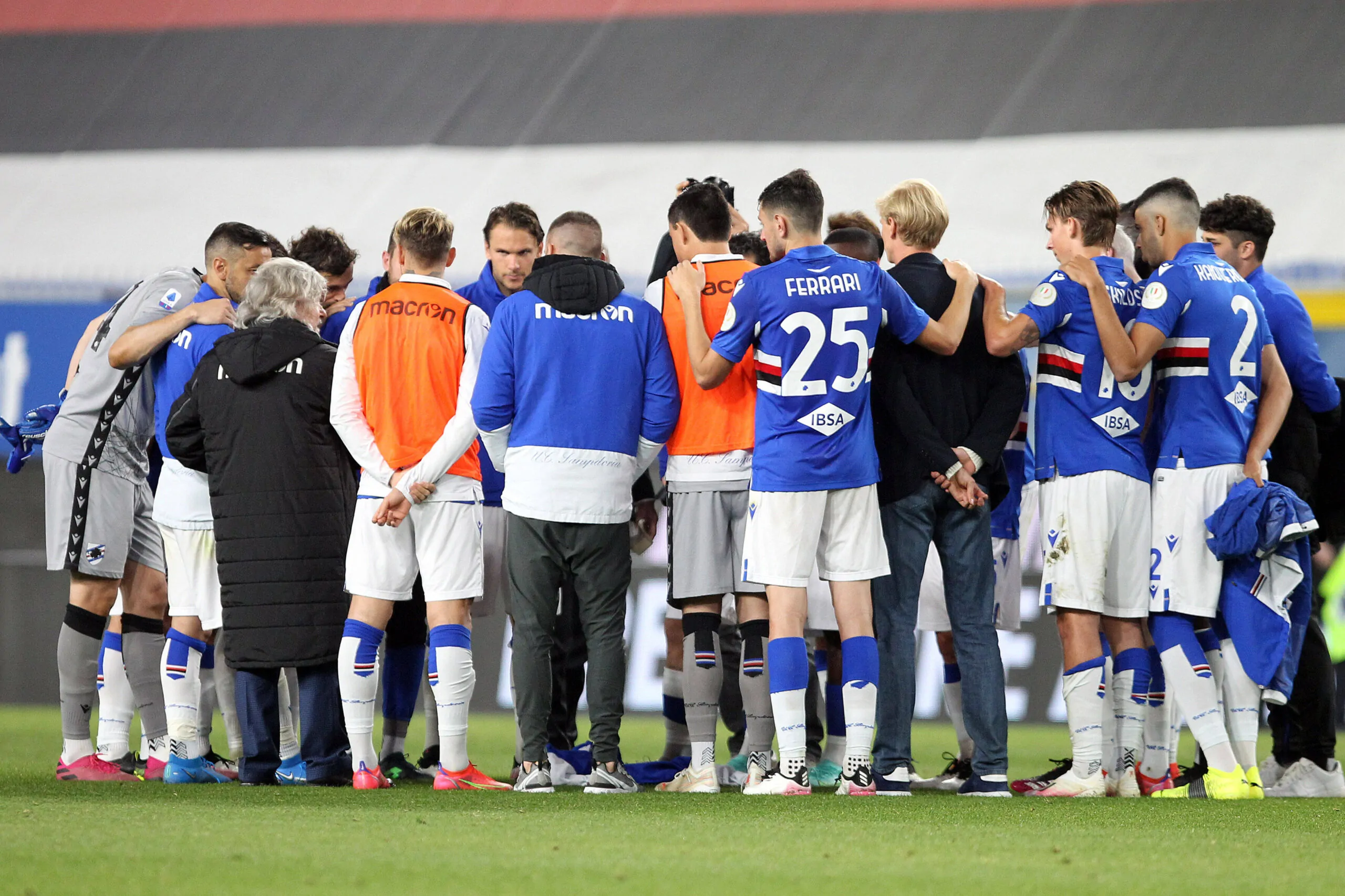 Tegola Sampdoria! Ecco quando rientrerà il giocatore