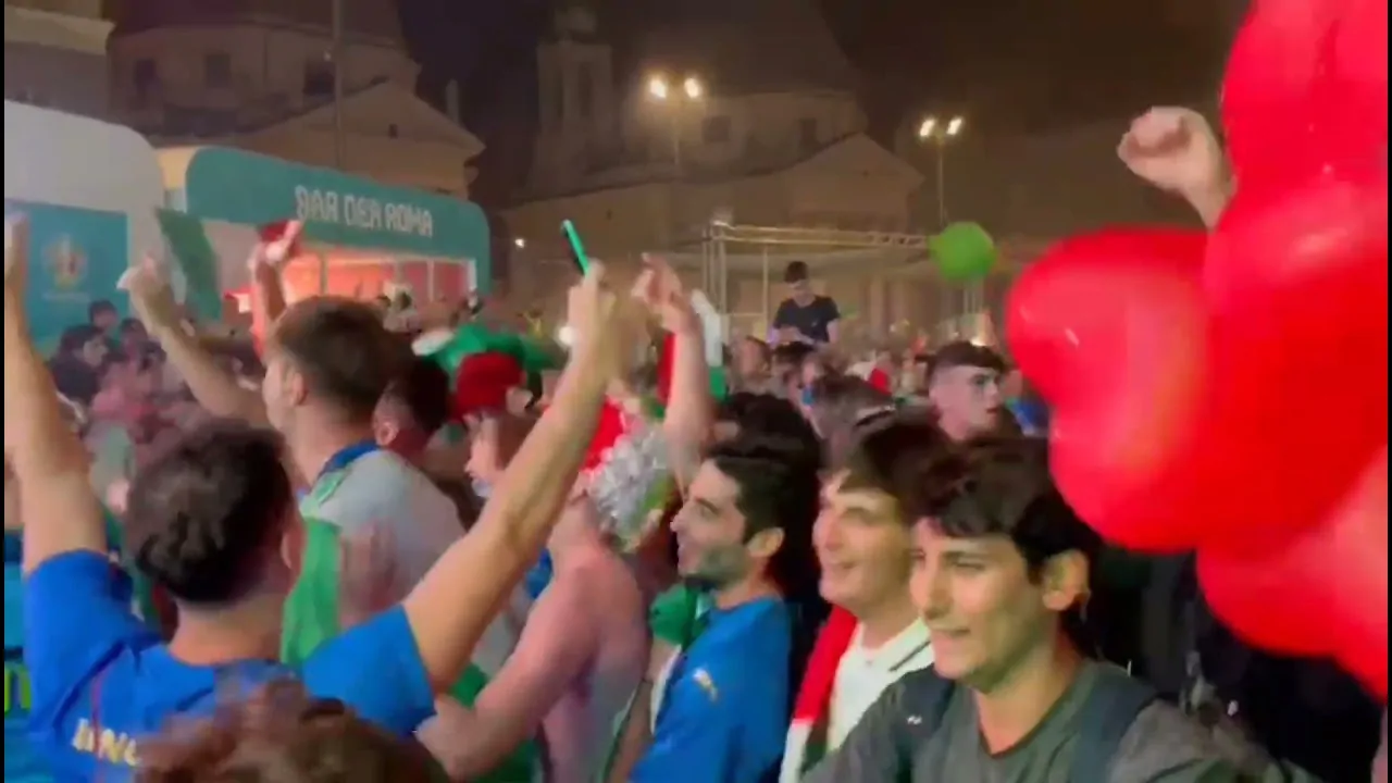 VIDEO | ITALIA INGHILTERRA | La REAZIONE e la FESTA dei tifosi azzurri!