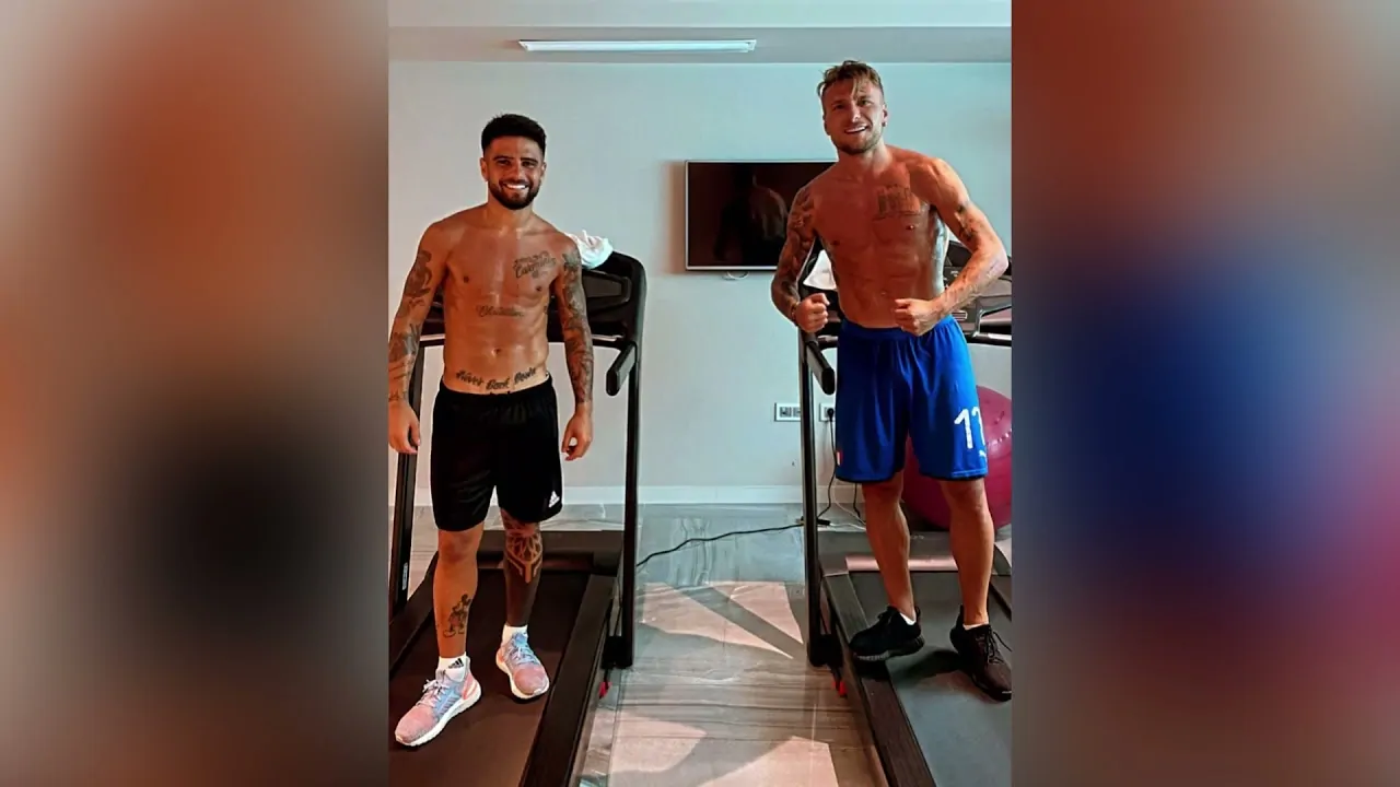 VIDEO | INSIGNE e IMMOBILE inseparabili: allenamento insieme in vacanza!