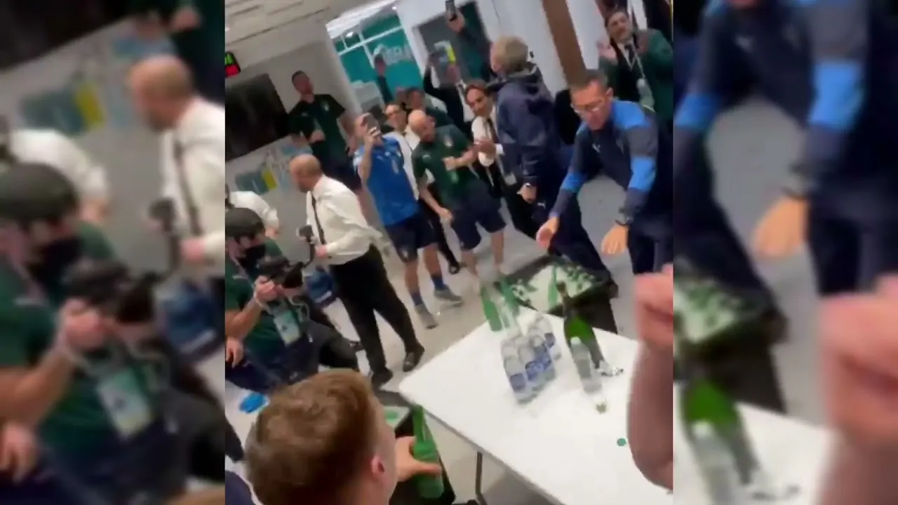 VIDEO | Guardate cosa hanno combinato i calciatori dell’Italia negli spogliatoi ❤️