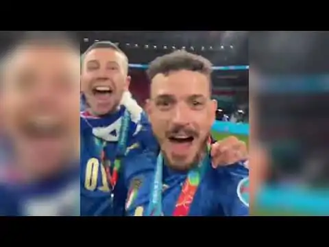 VIDEO | FLORENZI ci porta in campo a Wembley dopo ITALIA INGHILTERRA!
