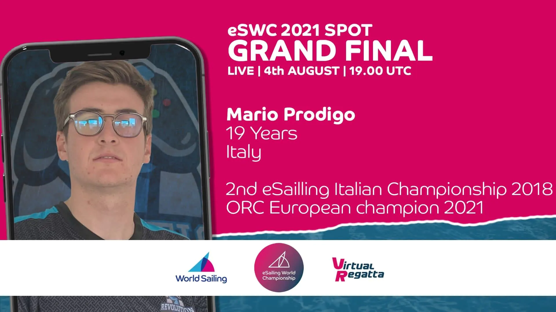 Olimpiadi virtuali, Mario Prodigo dell’Esport Revolution in finale questa sera!