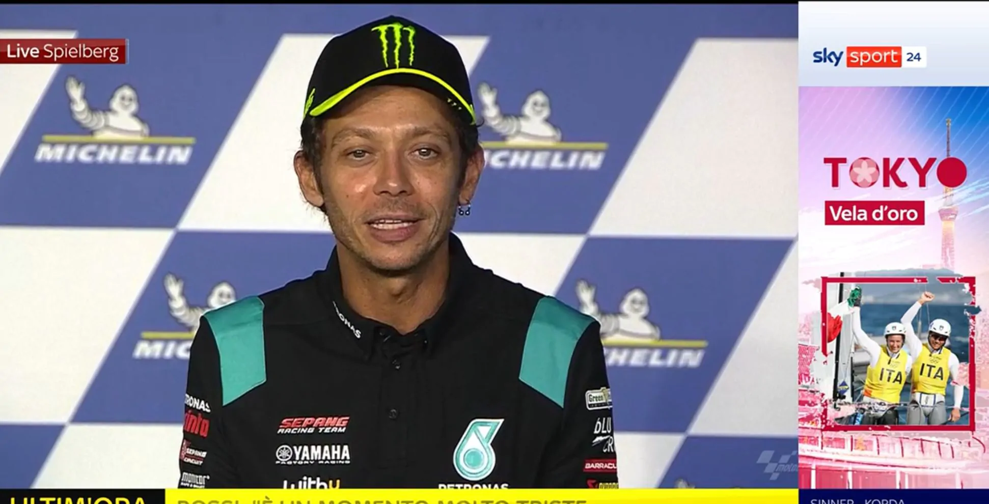 Valentino Rossi: “Mi ritiro a fine stagione. Momento molto difficile ma è stato grandioso”