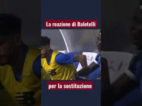 VIDEO | Reazione assurda di Balotelli dopo la sostituzione in Turchia!