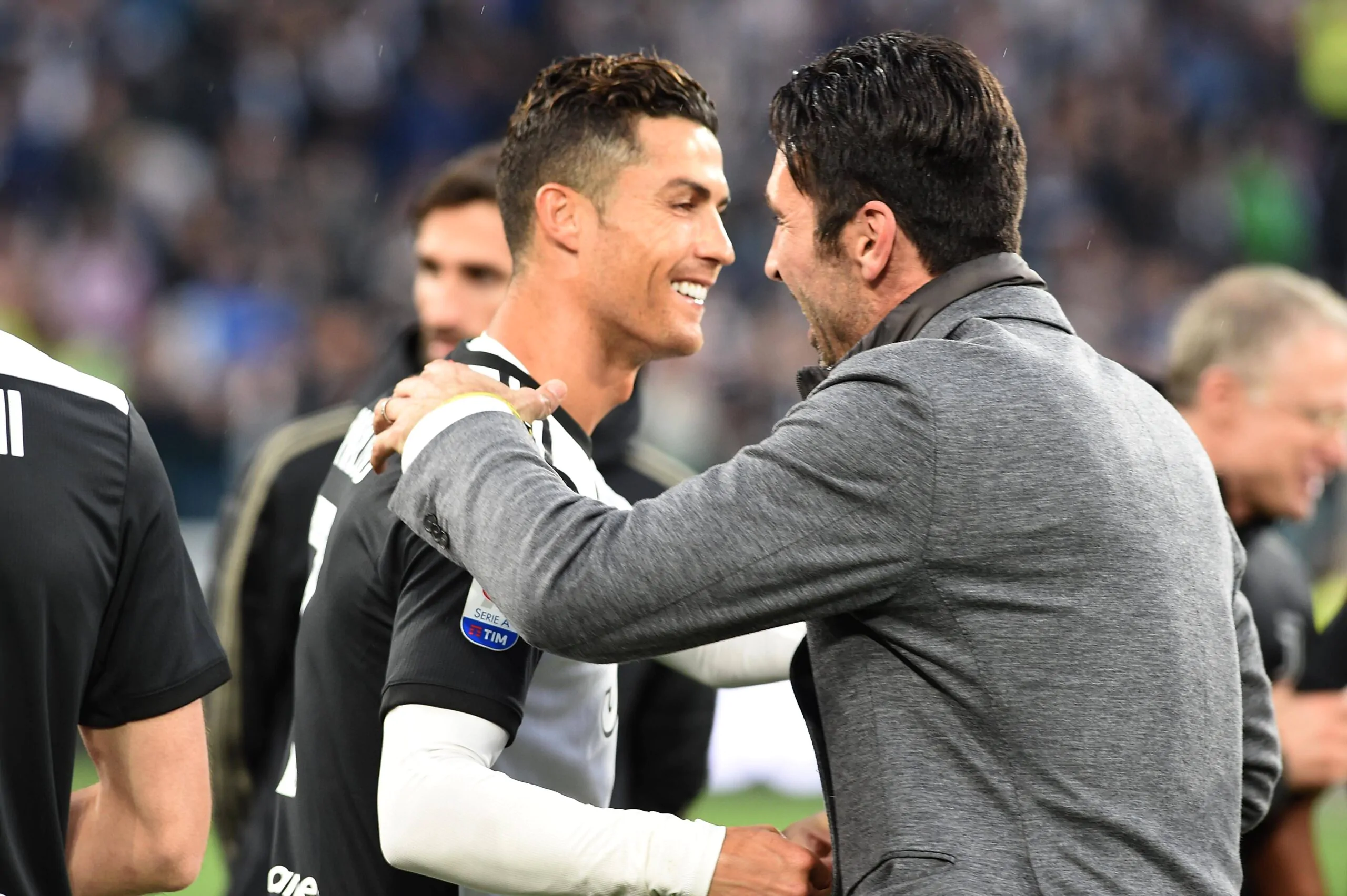 Buffon su Cristiano Ronaldo: “Niente di illogico nel suo addio alla Juve, posso parlare solo bene di lui”