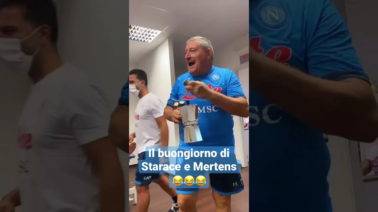 VIDEO | Mertens si diverte con Starace! 😂