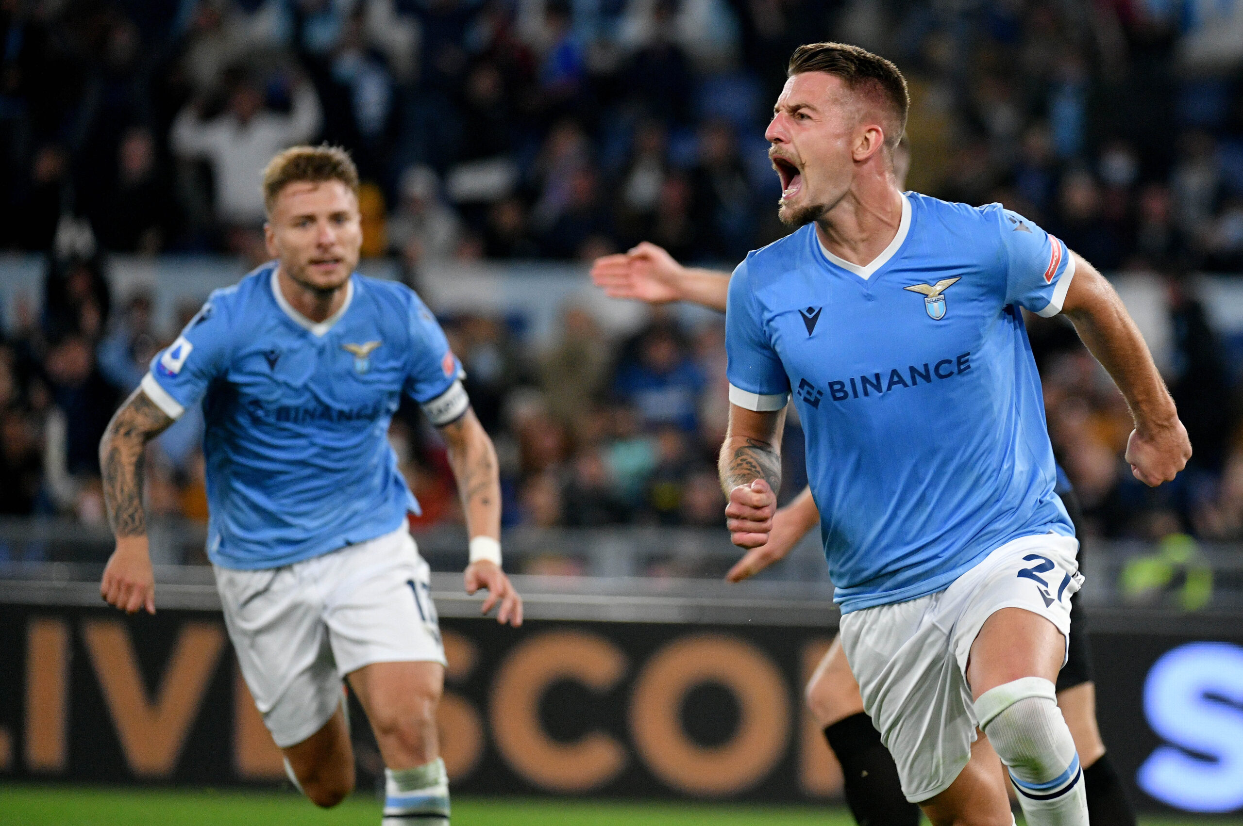 Milinkovic Savic Lazio Sarri