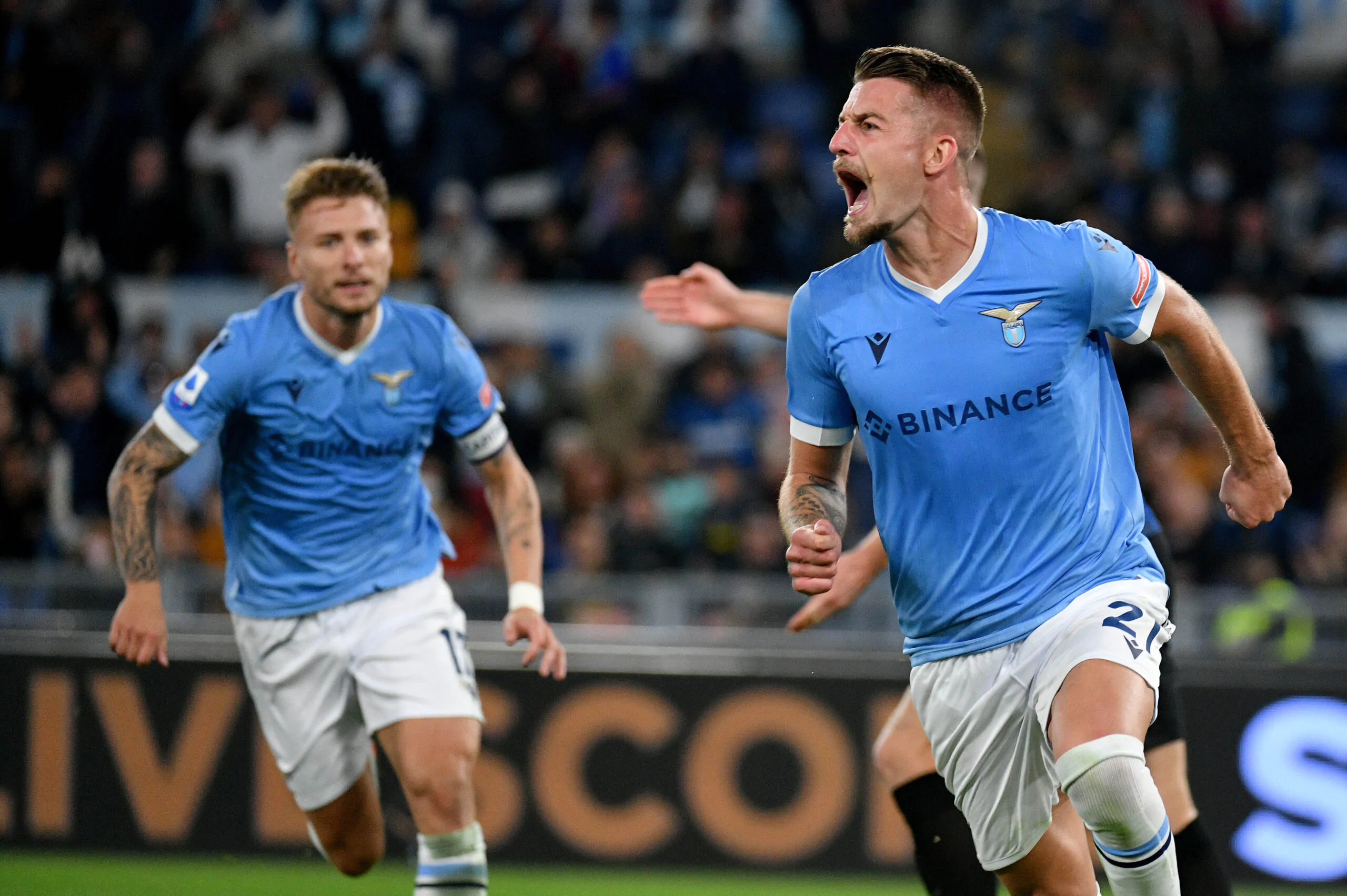 Milinkovic Savic Lazio Sarri