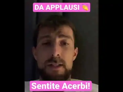 VIDEO | ACERBI DA APPLAUSI, sentite cosa farà!