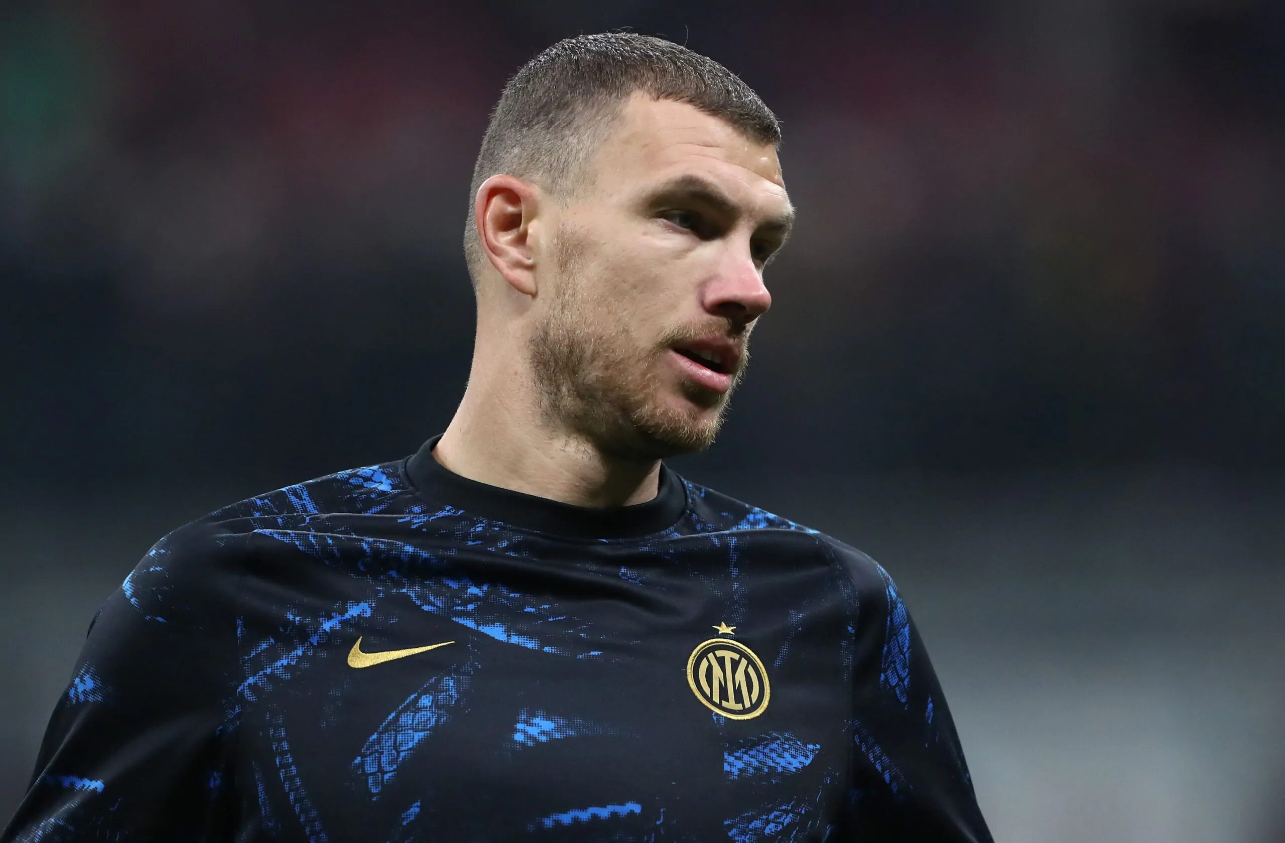 Inter, problema al flessore per Dzeko: la decisione della Bosnia