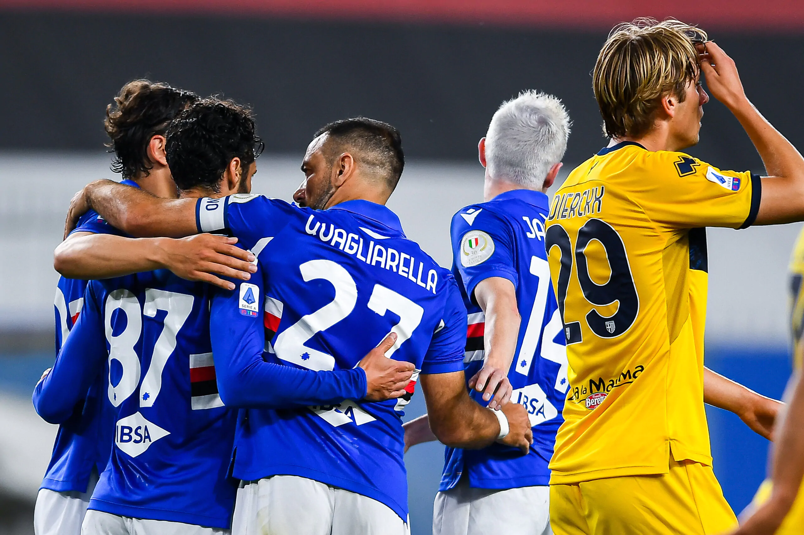 Sampdoria, un giocatore a rischio forfait per il match di Salerno: la notizia