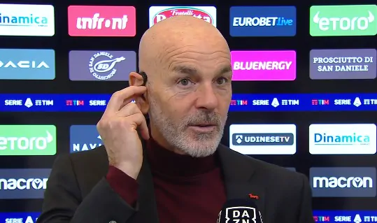 Pioli: “Potremmo recuperarlo in settimana!”