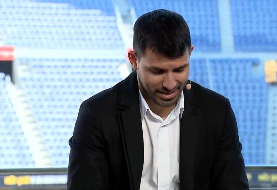 Aguero annuncia l’addio al calcio: il video è straziante!