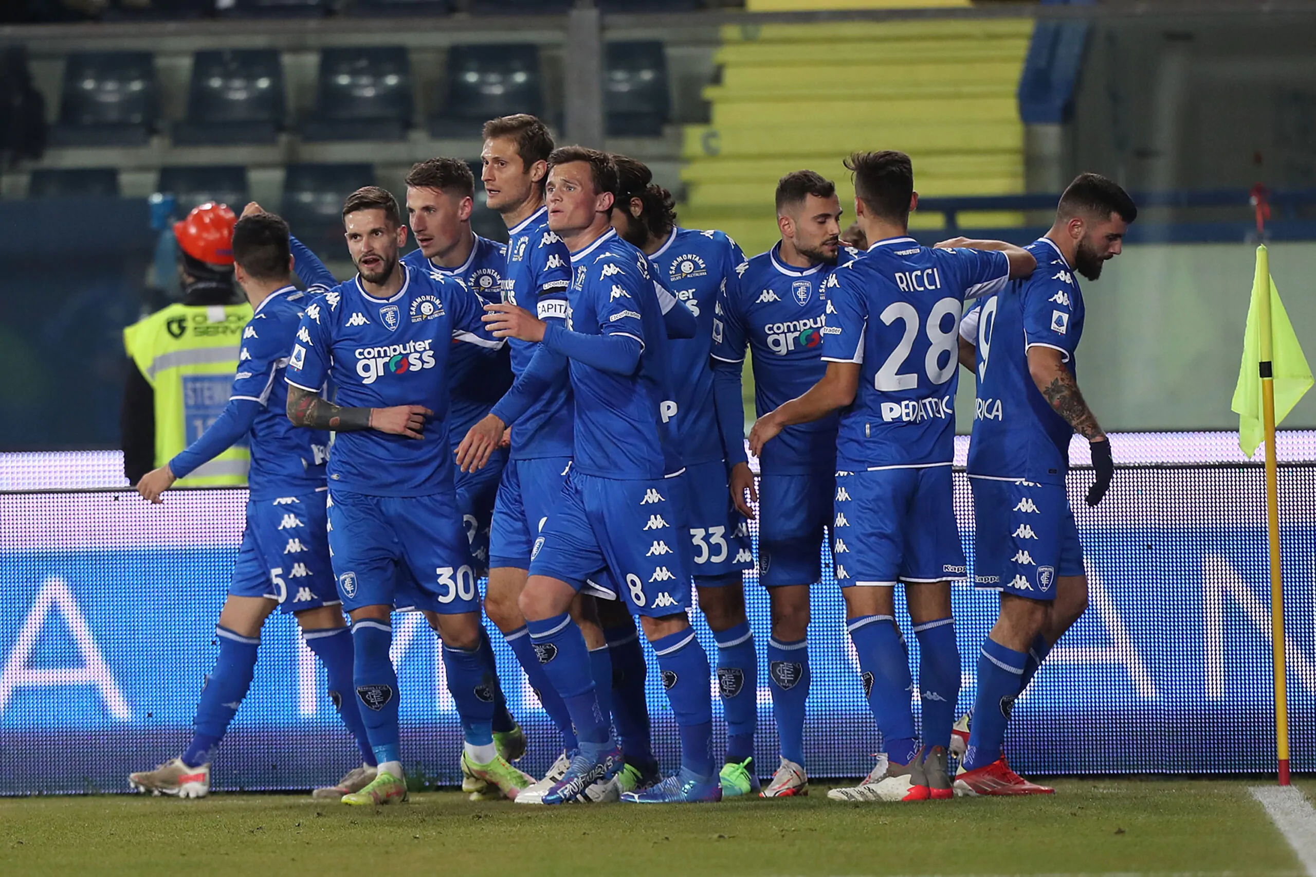 Tegola Empoli: lesione del crociato e stagione finita