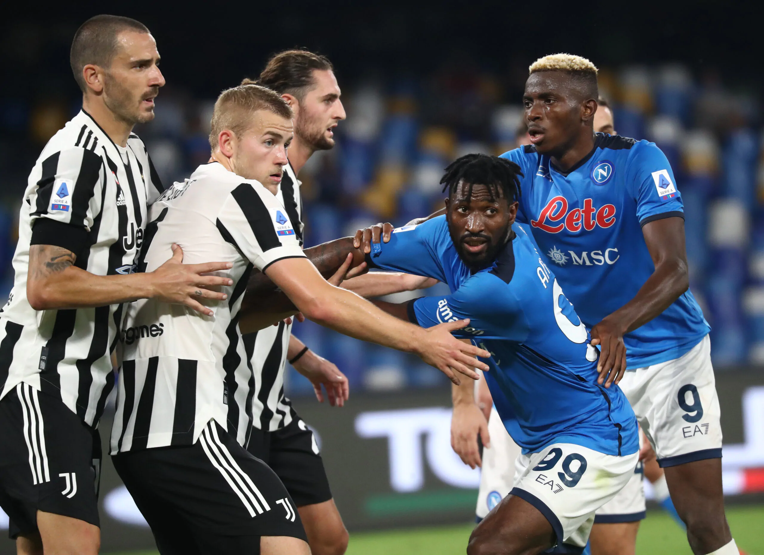 Juve-Napoli a rischio rinvio: la posizione dell’ASL
