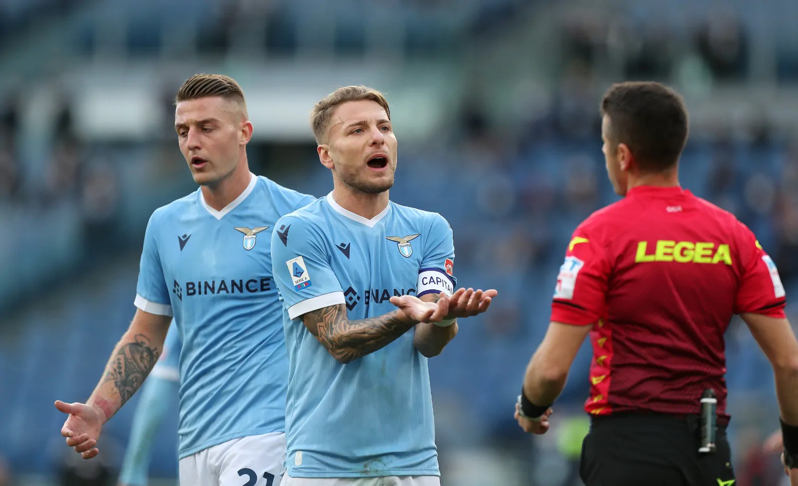 Che errore dell’arbitro Giua: succede durante Lazio-Empoli!