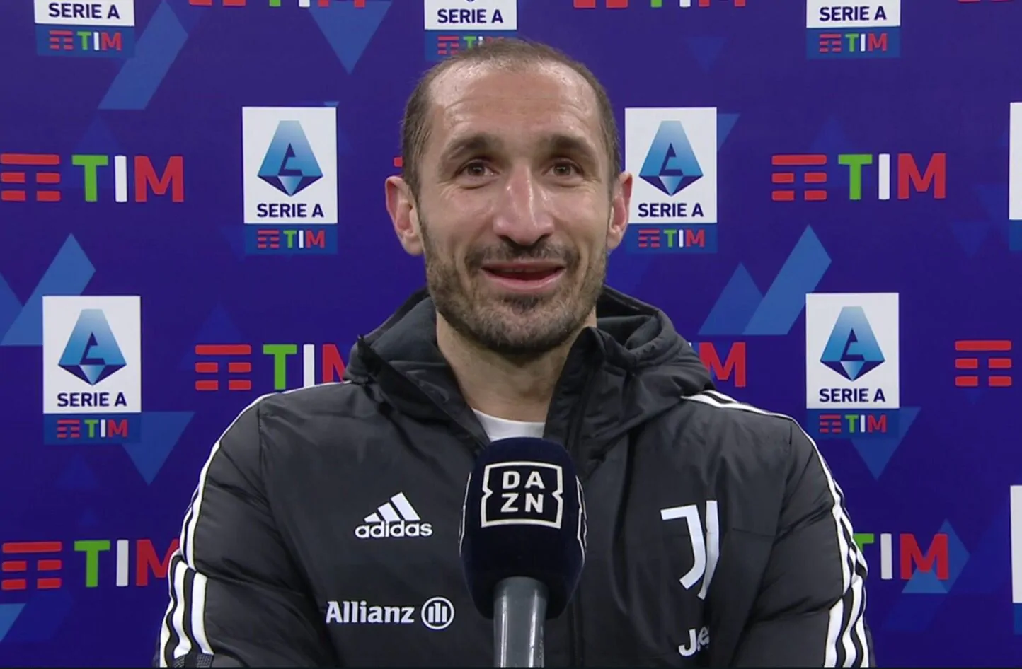 Chiellini dopo il pareggio a San Siro: “Bicchiere mezzo pieno, ma ci è mancato questo stasera”