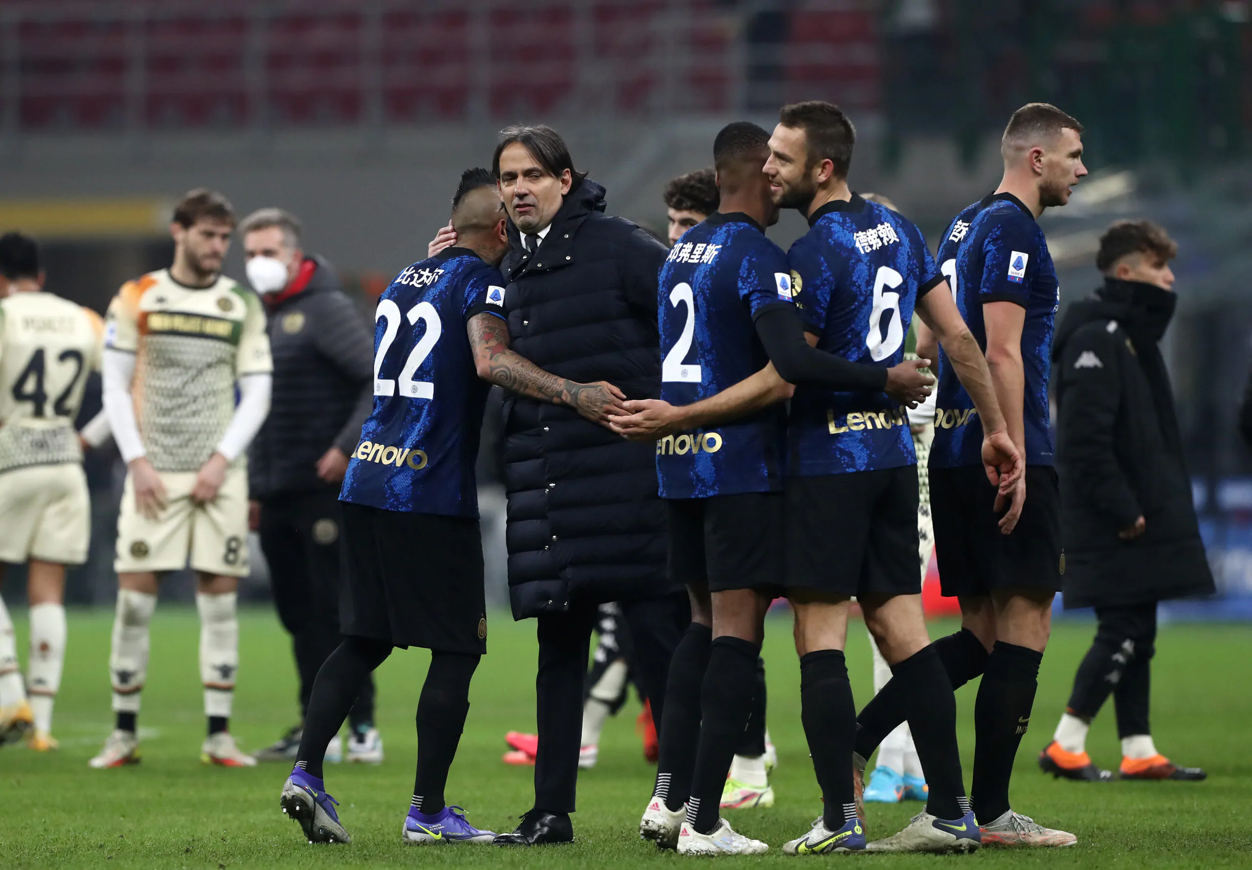 Inter-Roma, tegola per Inzaghi: si ferma un difensore