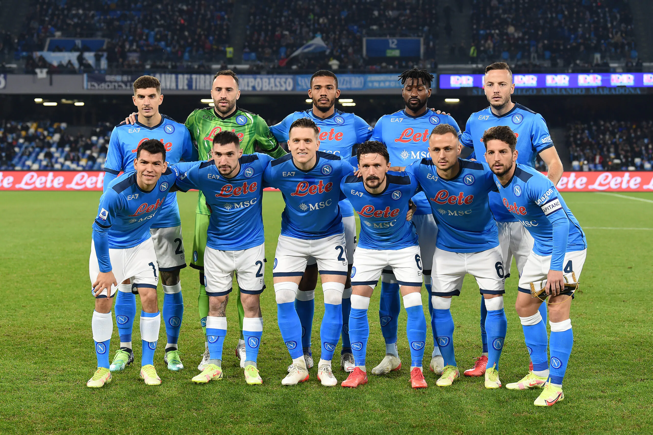 Napoli, due big a rischio per l’Inter?