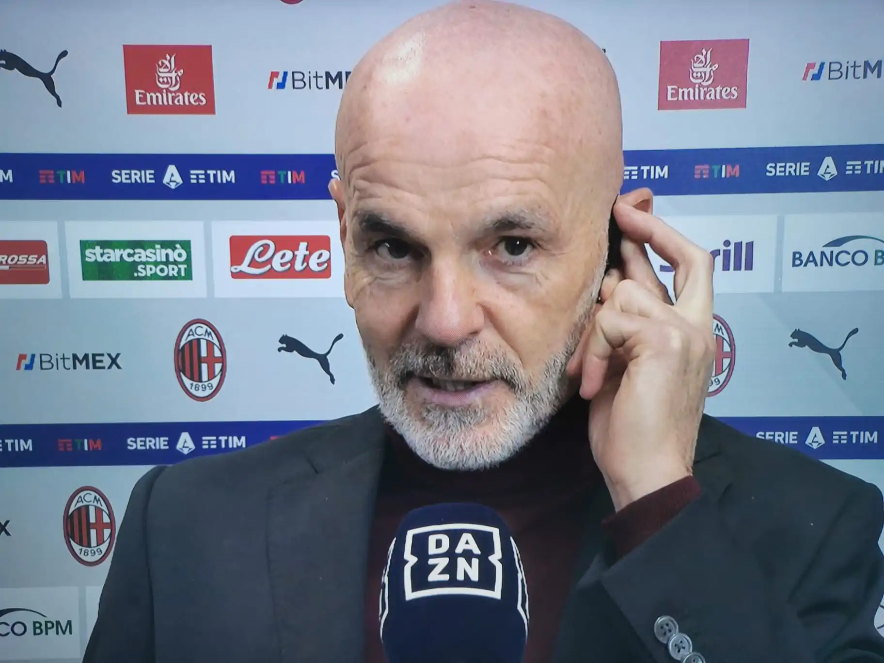 Milan-Spezia, Pioli amareggiato: “Abbiamo subito un torto!”